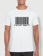 Μπλουζάκι με στάμπα barcode