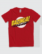 Μπλουζάκι με τύπωμα Bazinga 