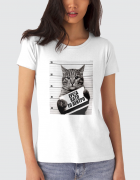 Μπλουζάκι με τύπωμα Έριξα κάτω το δέντρο