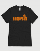 Μπλουζάκι με στάμπα Amsterdam