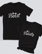 Μπλουζάκια με τύπωμα Beauty - Beast