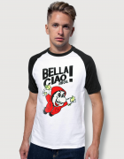 Μπλουζάκι με τύπωμα Bella Ciao Bros