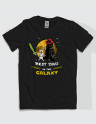 Μπλουζάκι με τύπωμα Best dad in the galaxy boy