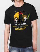 Μπλουζάκι με τύπωμα Best dad in the galaxy boy-girl 