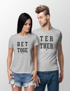 Μπλουζάκια με τύπωμα Better Together