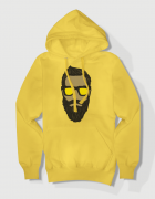 Hoodied φούτερ με στάμπα Hipster glasses