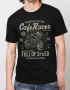 Μπλουζάκι με στάμπα Cafe Racer