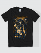 Μπλουζάκι με τύπωμα Blue haired babe