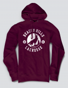 Hoodied φούτερ με στάμπα Beacon Hills LaCrosse - Wolf