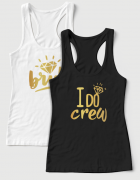 αμανικα μπλουζακια Bride-I do crew