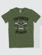 Μπλουζάκι με στάμπα Cafe Racer Reunion