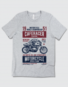 Μπλουζάκι με τύπωμα Cafe Racer