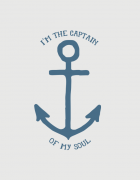 Μπλουζάκι με στάμπα I'm the captain of my soul