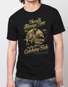 Μπλουζάκι με τύπωμα Catching Fish