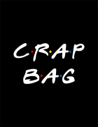 Τσάντα με στάμπα Crap Bag 