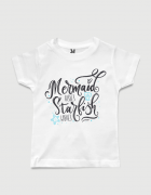 Μπλουζάκι με τύπωμα Mermaid Kisses Starfish Wishes