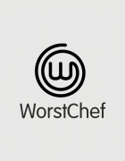 Ποδιά μαγειρικής με εκτύπωση Worst Chef