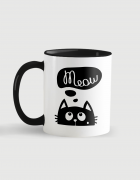 Κούπα κεραμική με τύπωμα Meow