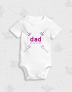 Παιδικό φορμάκι με στάμπα Dad you can do this