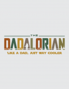 Μπλουζάκι με τύπωμα Dadalorian 