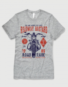 Μπλουζάκι με στάμπα Roadway Bastard