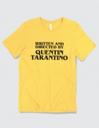 Μπλουζάκι με τύπωμα Written and directed by Quentin Tarrantino