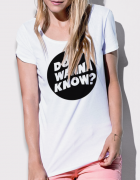 Μπλουζάκι με τύπωμα Do i wanna know
