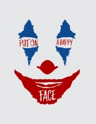 Μπλουζάκι με τύπωμα Put on a happy face