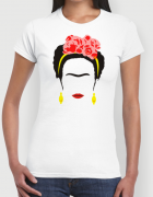 Μπλουζάκι με στάμπα Frida  Kahlo