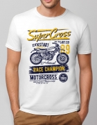 Μπλουζάκι με στάμπα Super Cross