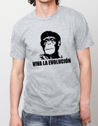 Μπλουζάκι με στάμπα Viva la evolucion