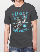 Μπλουζάκι με τύπωμα Extreme Motocross