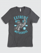 Μπλουζάκι με τύπωμα Extreme Motocross