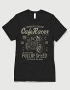 Μπλουζάκι με στάμπα Cafe Racer