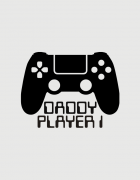Μπλουζάκι με τύπωμα Player 1 Player 2