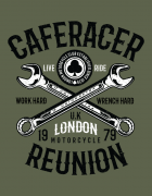 Μπλουζάκι με στάμπα Cafe Racer Reunion