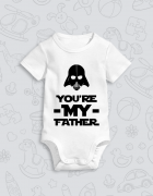 Παιδικό φορμάκι με στάμπα You are my father