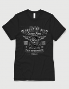 Μπλουζάκι με στάμπα Wheels of fire