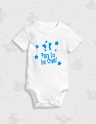 Παιδικό φορμάκι με στάμπα Fun to be one