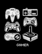 Μπλουζάκι με τύπωμα Gamer