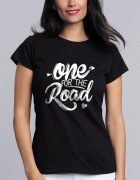 Μπλουζάκι με τύπωμα One for the road
