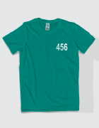 Μπλουζάκι με τύπωμα Squid Player 456