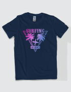 Μπλουζάκι με τύπωμα Surfing Miami