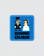 Μπλουζάκι με τύπωμα Game Over