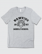 Μπλουζάκι με τύπωμα Hawkins
