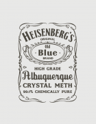Μπλουζάκι με στάμπα Heisenberg's crystal meth