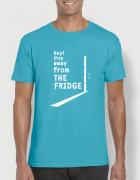 Μπλουζάκι με στάμπα Step away from the fridge