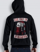 Hoodie με τύπωμα See you in Piraeus
