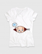 Μπλουζάκι με τύπωμα Hi