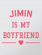 Μπλουζάκι με τύπωμα Jimin is my boyfriend